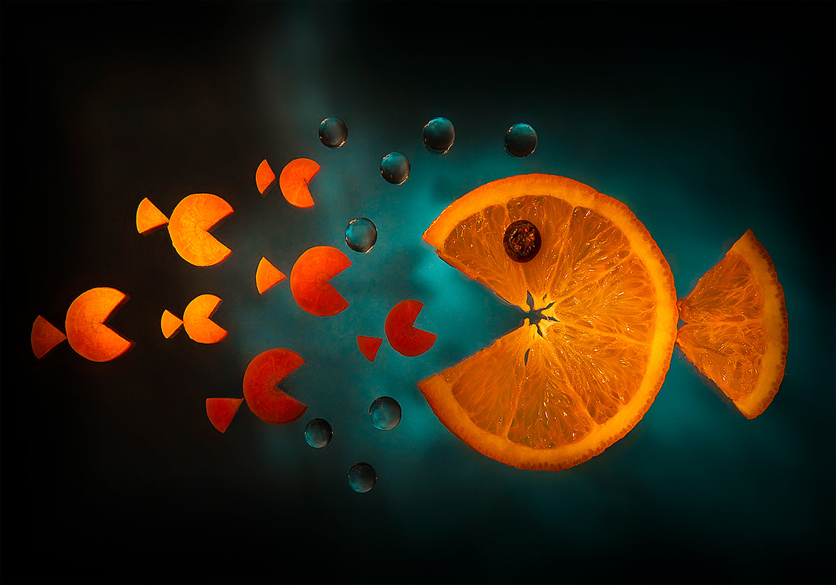 Oranje vis