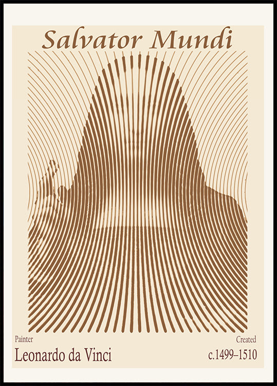 Abstract Jezus silhouet