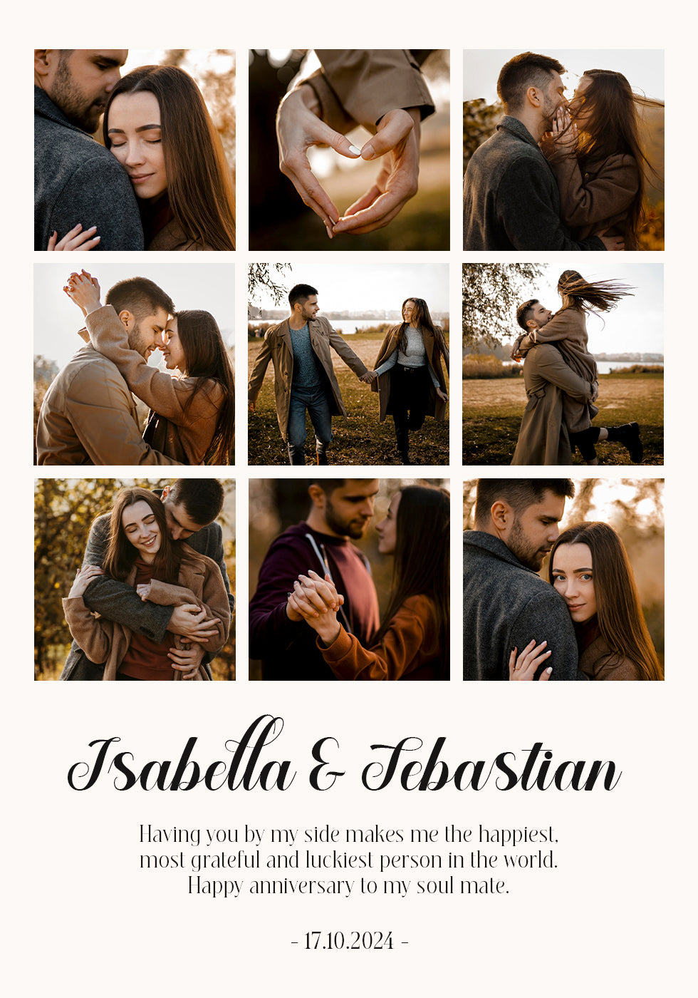 Mijn eerstejaars fotocollageposter