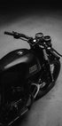 Black Motorcycle Plakat - Posterbox.dk