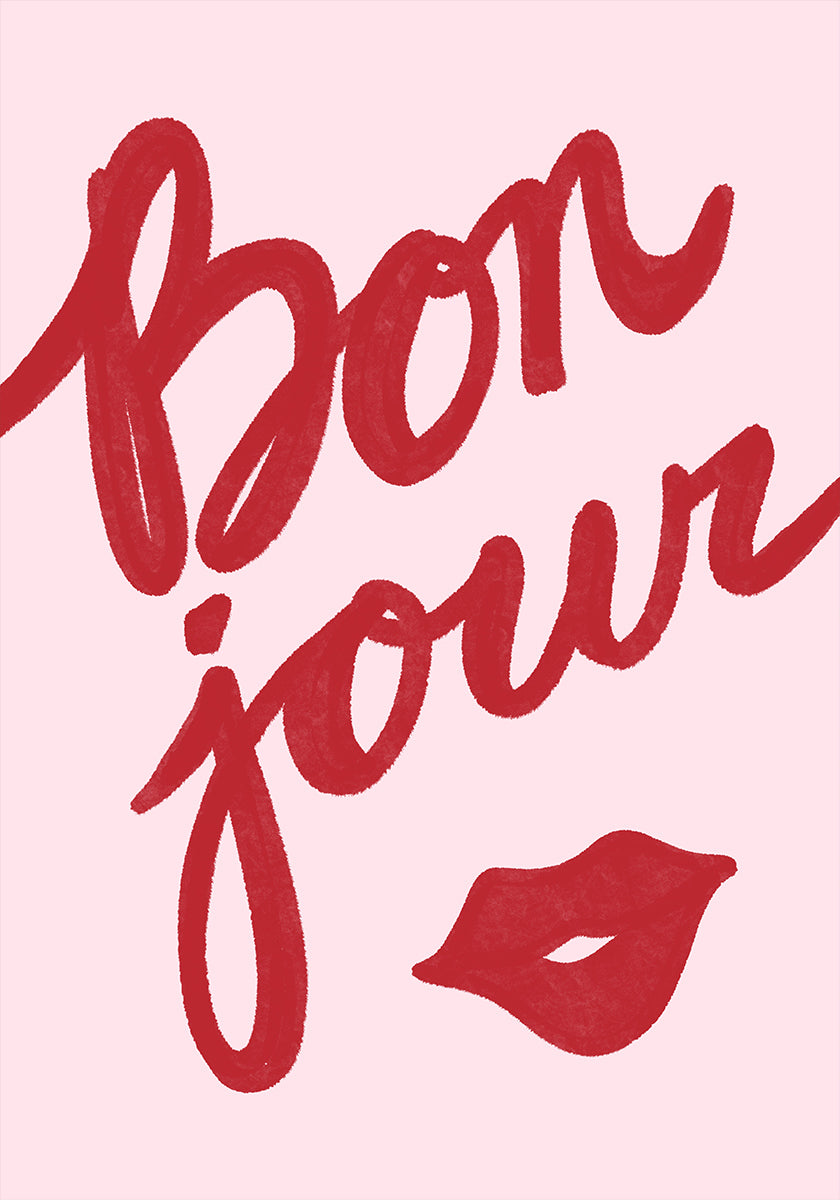 Bonjour Kus-poster