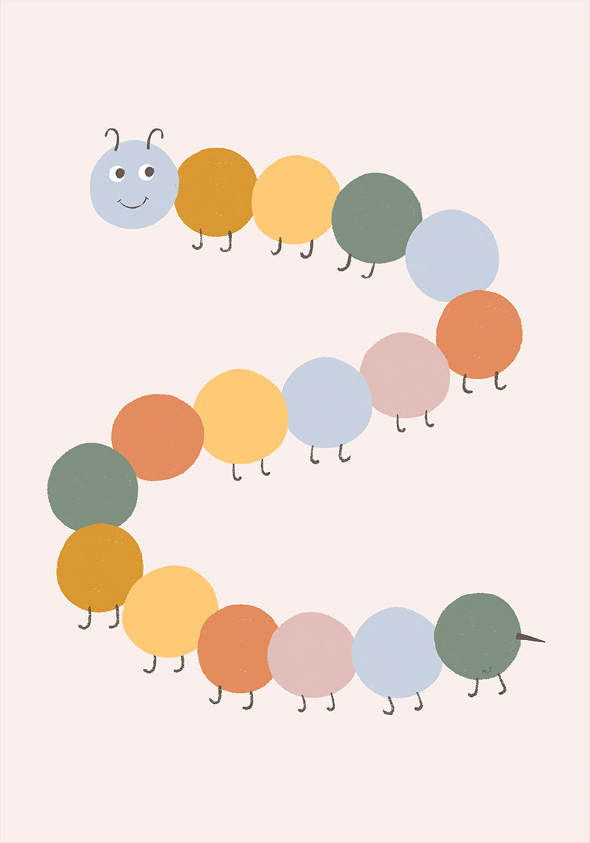 Schattige rups Ratio2x3 (NIEUW)