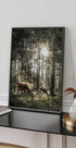 Deer In Forest Plakat - Posterbox.dk
