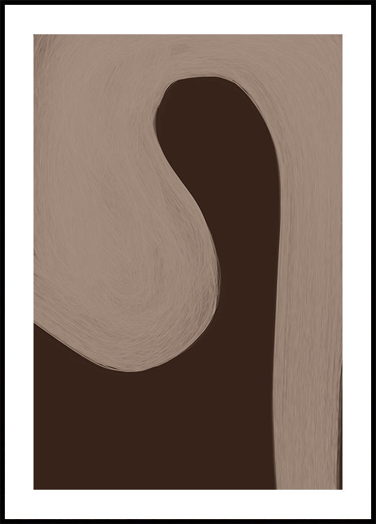 Kleurenpalet mokka mousse Iv kopie poster