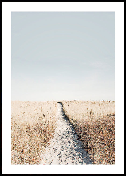 Naar de strandposter