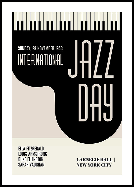 Jazzy dagen-poster