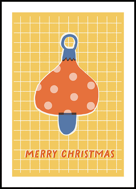 Fijne kerst nr. 43-poster