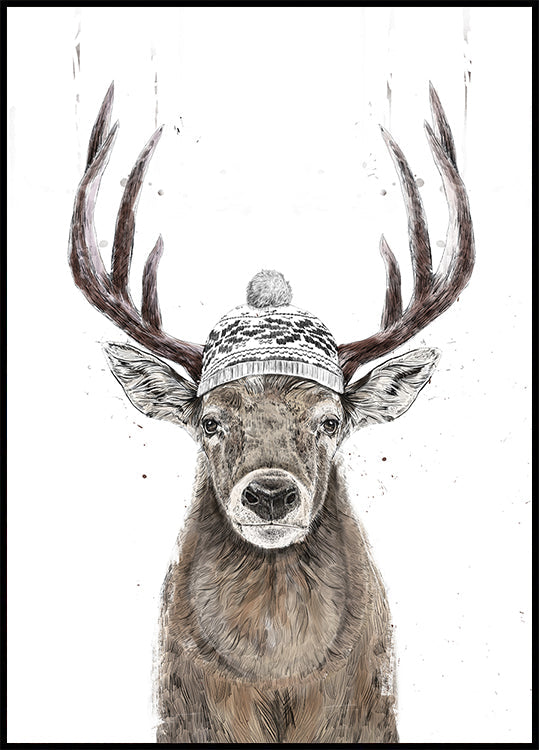 Laten we naar buiten gaan Poster