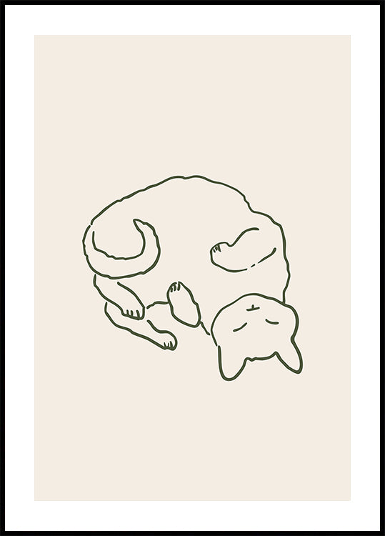 Gezellige Knuffelkat (NIEUW)