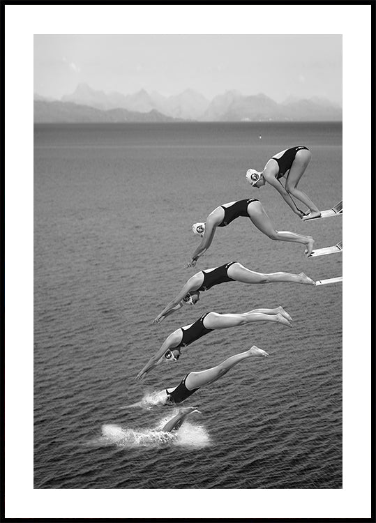 Zonsopgang boven de poster van Cappadocië