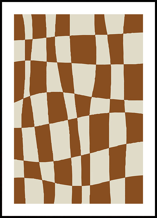 Minimale dambordposter