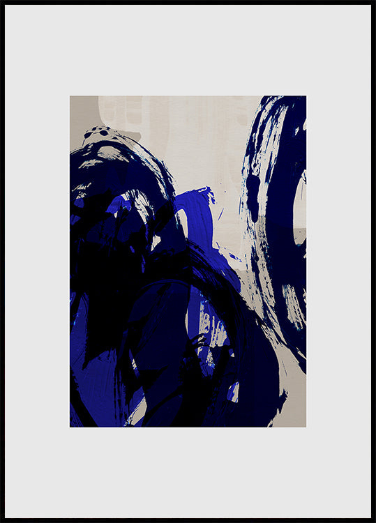 Abstracte penseelstreken 20