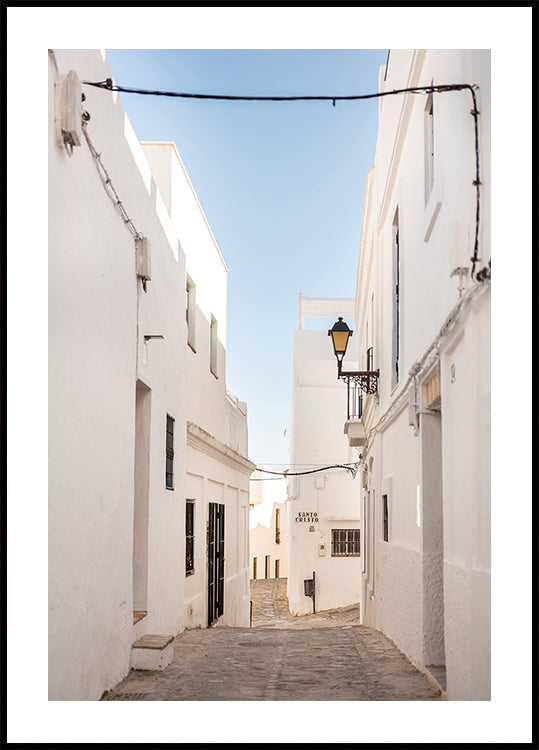 De witte stad Vejer de La Frontera poster