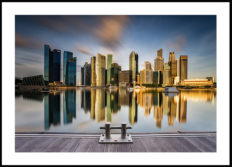 Gouden Ochtend in Singapore