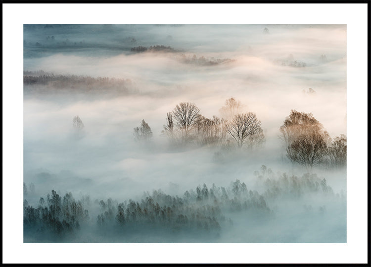 Winter mist poster
