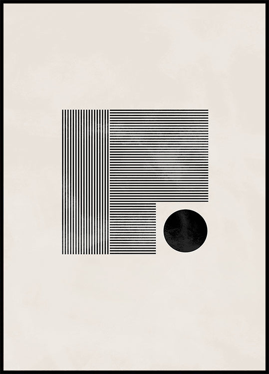 Minimalistisch vierkant