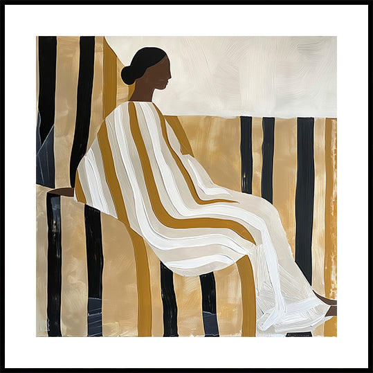 Dame in strepenaffiche