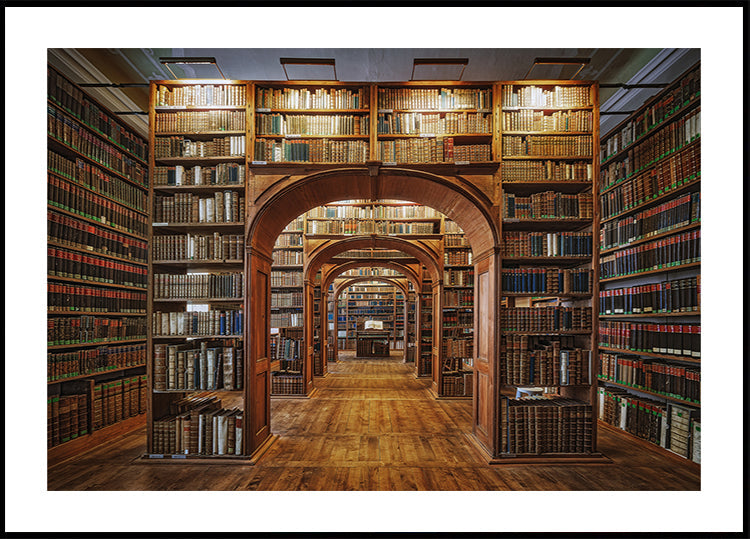 Poster van de Upper Lausitzian Bibliotheek van Wetenschappen