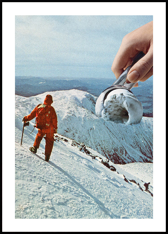 Ice Cream Mountain - Koekjes & Roomposter