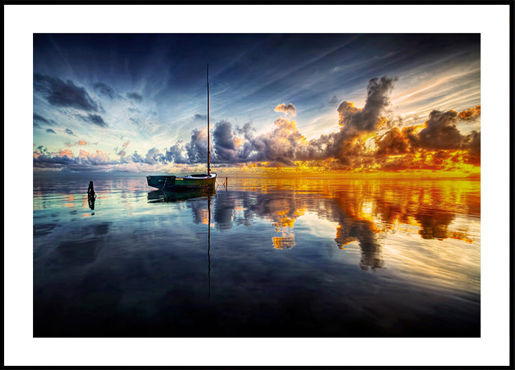 Een tijd voor reflectie-poster