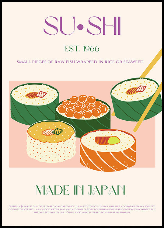 Sushi genot poster