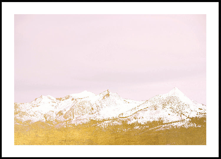 Gouden bergen poster