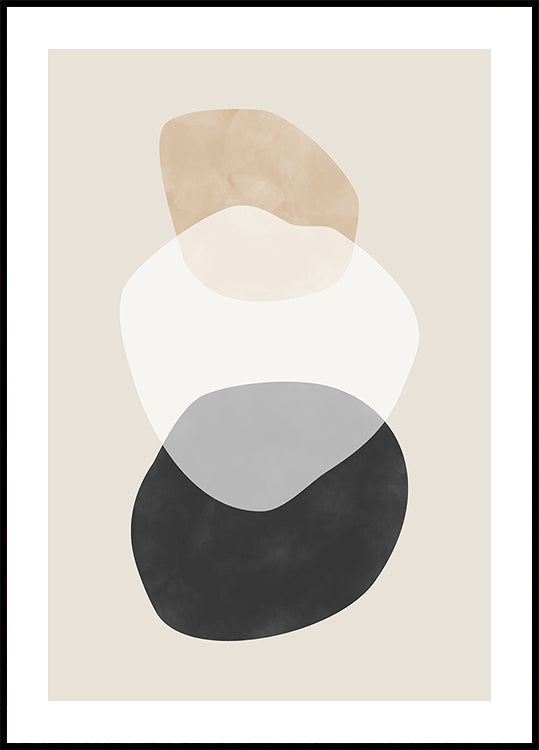 Beige Boho-vormen