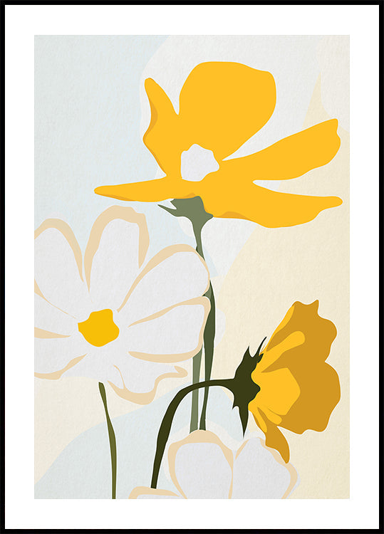 Gele bloemen (NIEUW)