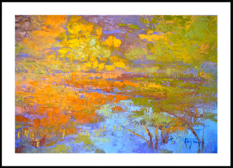 Gouden reflectie