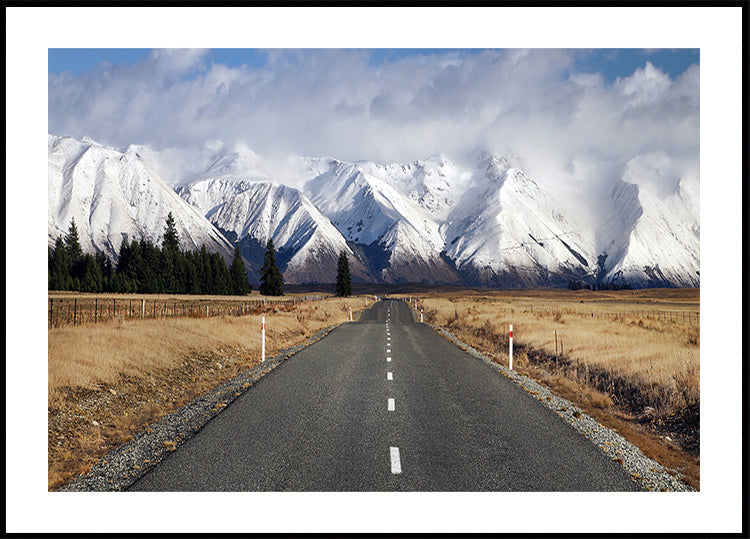 Lake Ohau Road Plakat