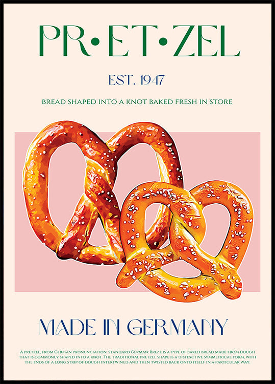 Krakeling genot poster