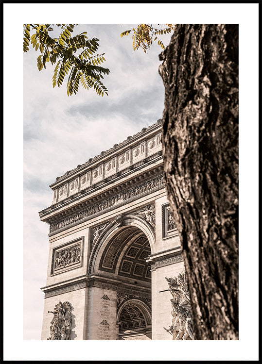 Arc de Triomphe Parijs-poster