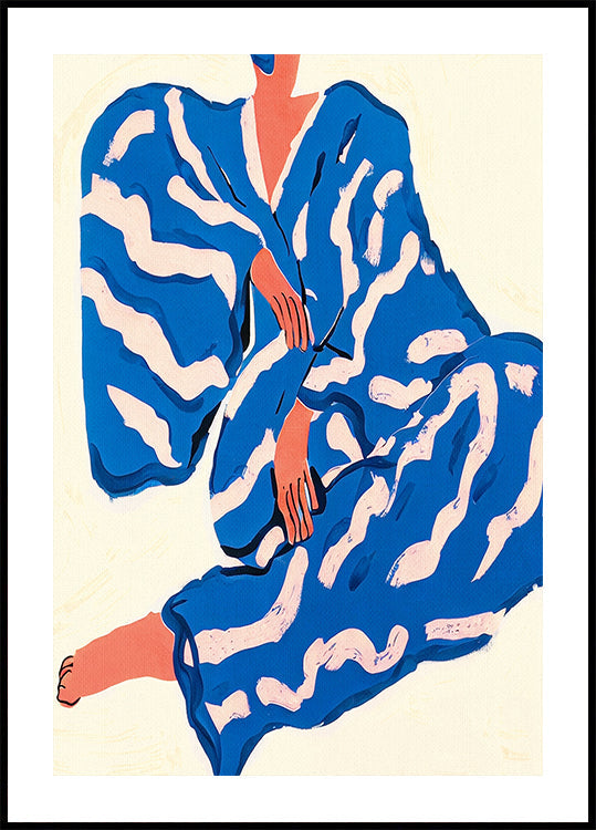 Portret Indigoreverie Poster