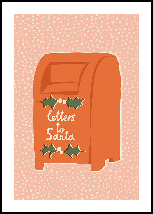 Fijne kerst nr. 47-poster