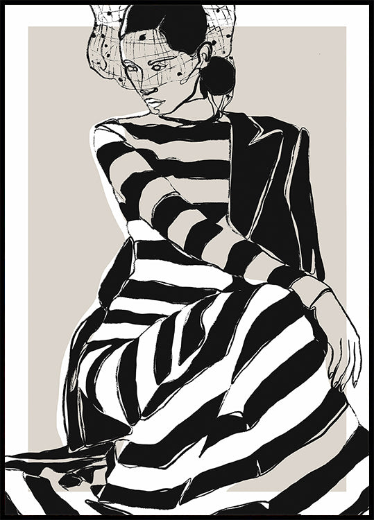 Gestreepte elegantie