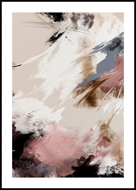 Splash wolken poster