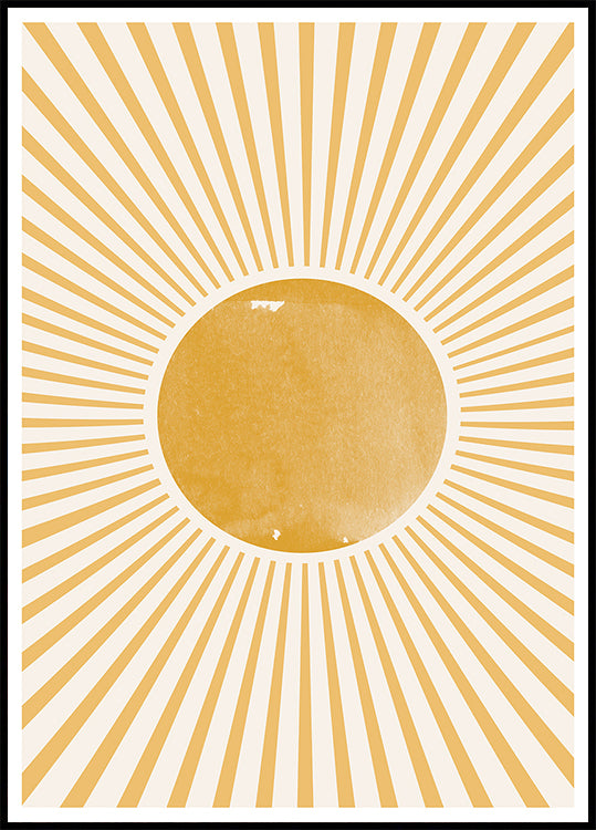 Stralende dageraad barstte poster