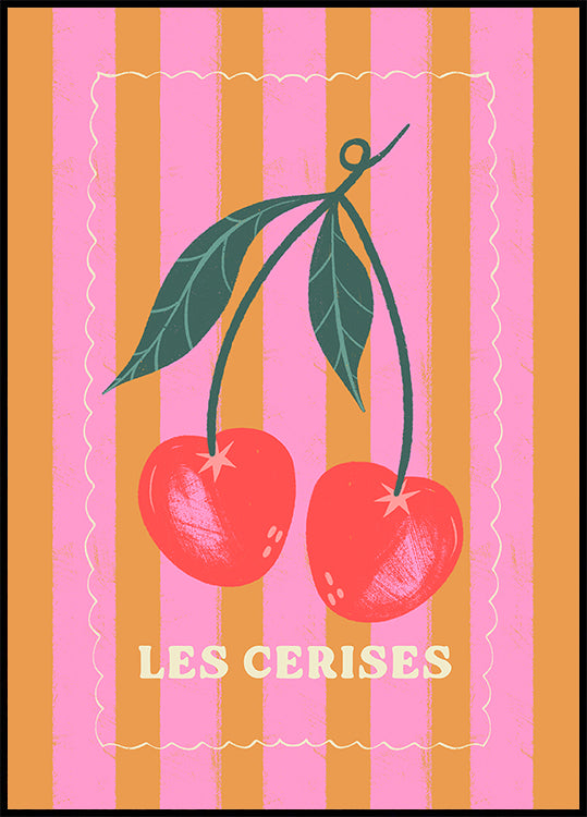 Les Cerises-poster
