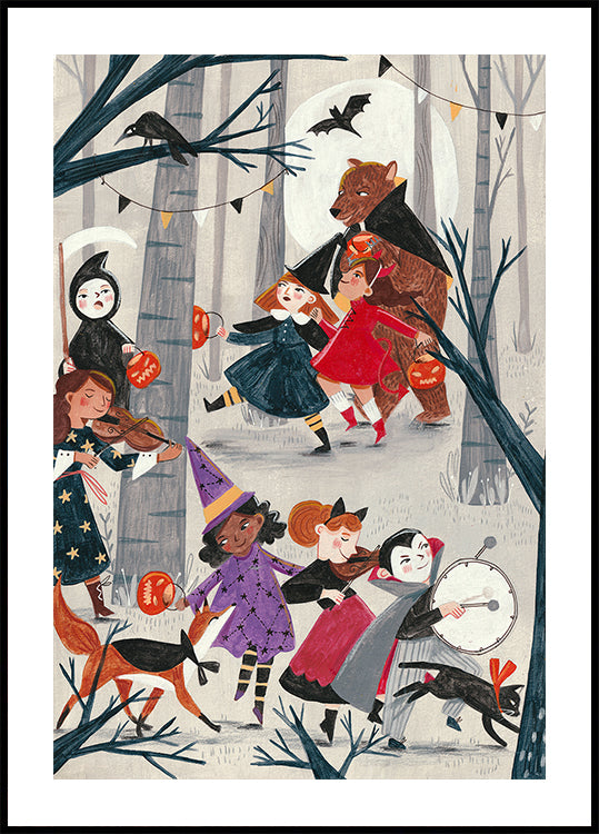 Halloween parade-poster