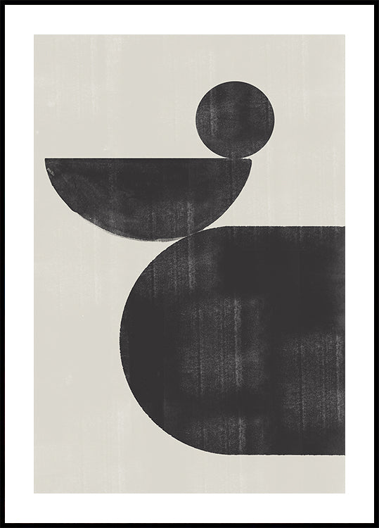 Geometrische harmonieposter