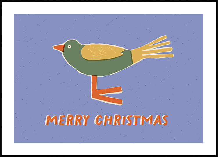 Fijne kerst nr. 46-poster