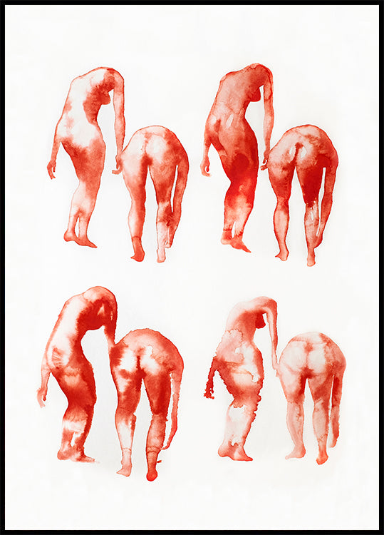 Figuurbewegingsstudie 2x4