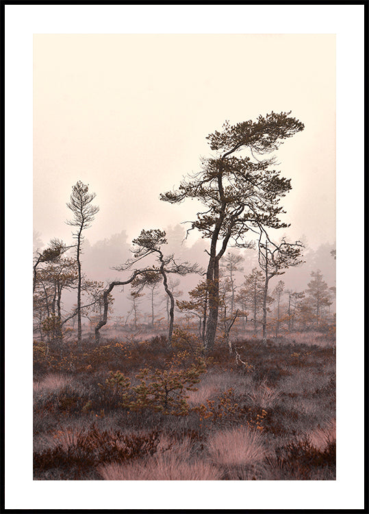 Sculpturale bomen poster