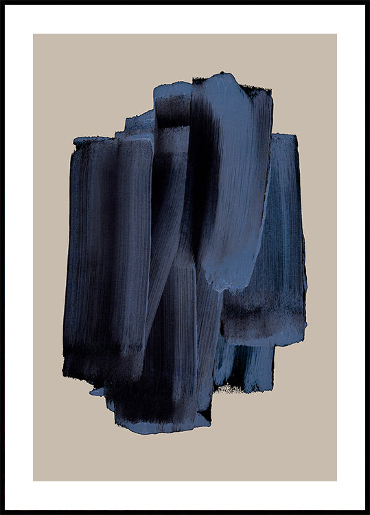 Abstracte penseelstreken 58