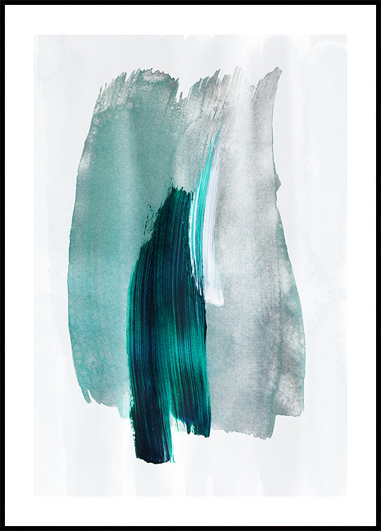 Abstracte penseelstreken 19