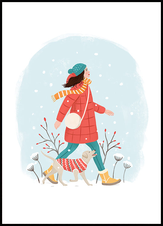 Winterwandeling-poster