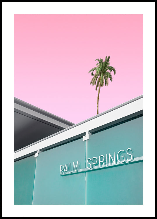 Welkom bij Palm Springs-poster