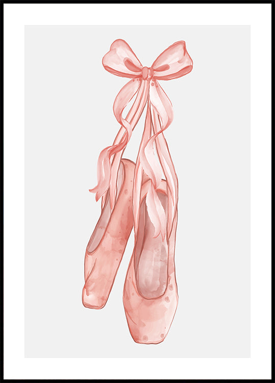 Ballet schoenen poster