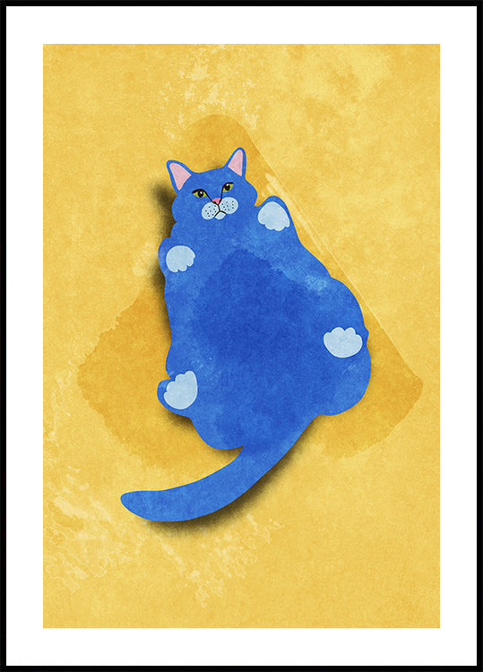 Dikke kat-poster
