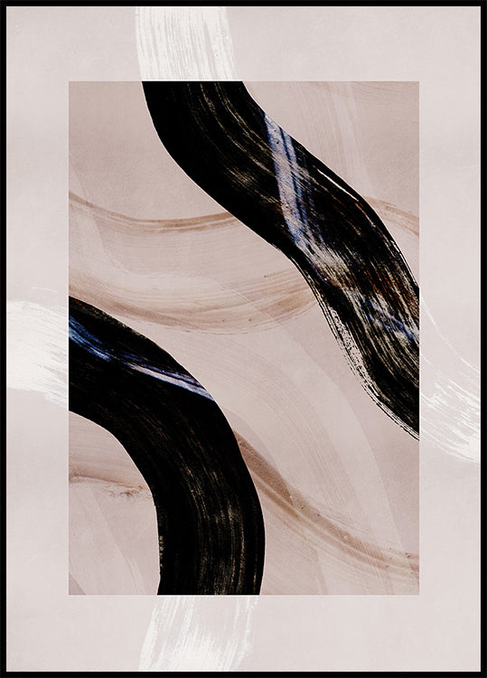 Lijnen en vormen 5 poster